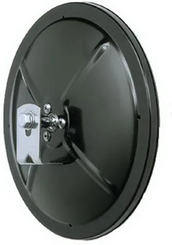 Vista 2 de CIPA 48600 Espejo convexo de tamaño completo, negro grande