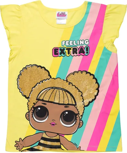 Vista 7 de L.O.L. Surprise! Paquete de 3 camisetas con estampado de volantes