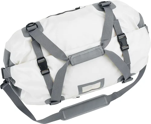Vista 3 de Skog Å Kust DuffelSak - Bolsa de lona impermeable, 40 L, color blanco