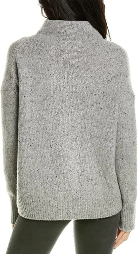 Vista 2 de Vince Suéter de mezcla de lana y alpaca con cuello embudo
