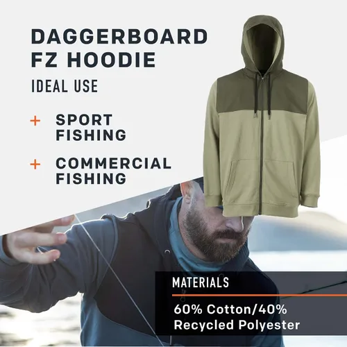 Vista 2 de Grundéns Daggerboard FZ Sudadera con capucha