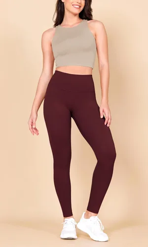 Vista 2 de ODODOS ODLEX - Paquete de 2 leggings de entrenamiento de cintura alta de 78 de longitud para mujer, 2528 pulgadas, pantalones de yoga atléticos