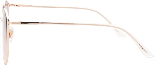 Vista 5 de Steve Madden Gafas de sol de gato con hilo dental para mujer oro rosa 2323in Rose gold 59mm