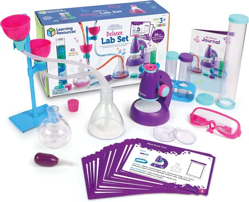 Vista 7 de Learning Resources Set de laboratorio de ciencia de primaria de lujo
