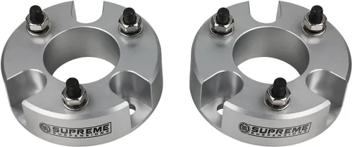Vista 10 de Supreme Suspensions - juego de separadores para elevación de la suspensión delantera para Nissan Frontier, Negro