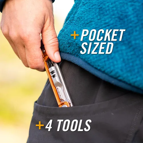 Vista 3 de Gerber Gear Armbar Slim Drive Cuchillo de bolsillo EDC multiherramienta con destornillador, abrebotellas, ónix