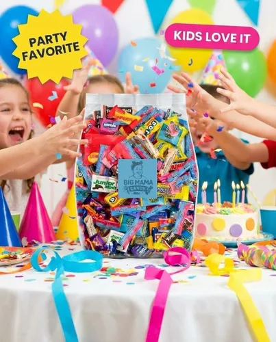 Vista 8 de Big Mama Candy Paquete variado de caramelos de piñata envueltos