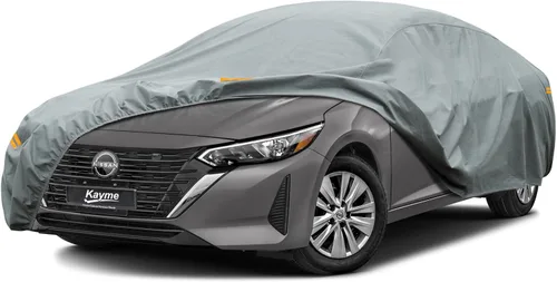 Vista 96 de Kayme Funda de Coche de Servicio Pesado Impermeable para Todo Tipo de Clima, Ajuste Personalizado para Tesla Model S, Cubierta Exterior Completa