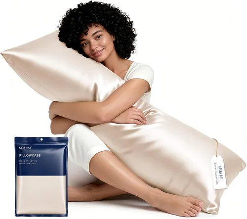 Vista 46 de MR&HM - Funda de almohada de satén