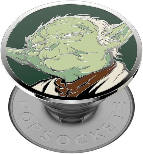 Vista 18 de PopSockets Agarre adhesivo para teléfono, soporte, soporte para teléfono, Star Wars - Millenium Falcon Aluminio