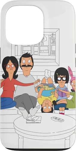 Vista 10 de Bob’s Burgers Bob Linda Gene Tina Louise Living Room Case for iPhone 17