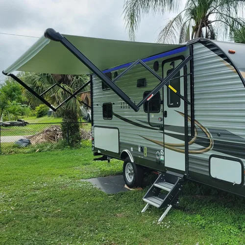 Vista 8 de Reemplazo de Persiana Plisada Delgada para RV Compatible con Puertas de Entrada Preparadas Lippert/Puerta de Entrada Lippert Lista para Persiana