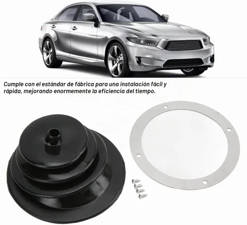 Vista 2 de Fydun Funda universal para palanca de cambios de coche, palanca de cambio de palanca de cambios universal, kit de placa de arranque de 5.250