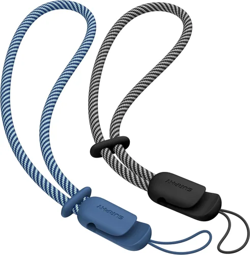 Vista 9 de SURPHY Paquete de 2 cordones de teléfono para funda de teléfono celular, correa de muñeca de teléfono para funda, correa de teléfono celular