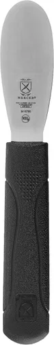 Vista 2 de Mercer Culinary Millennia Esparcidor de borde liso, hoja de 3.5 pulgadas, mango negro