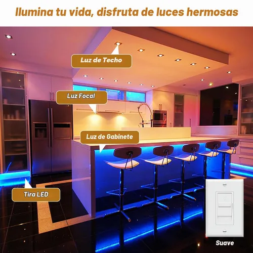 Vista 6 de Controlador LED regulable de 12 V, transformador LED Triac ELV/MLV de 60 W compatible con interruptores Lutron y Leviton, fuente de alimentación