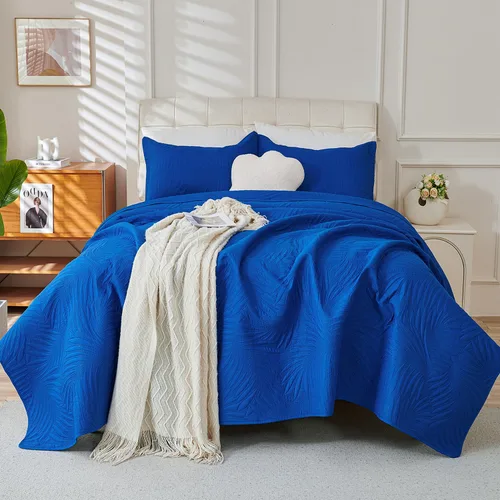 Vista 12 de Cmfshape Juego de edredón beige tamaño Queen – Ropa de cama ligera de hoja de palmera, edredón crema neutro, juego de edredón beige Queen y opción