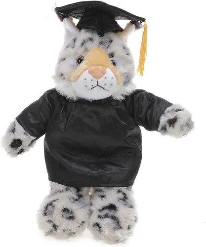 Vista 21 de Plushland Peluche de animal, juguetes de 12 pulgadas, regalo para el día de graduación, lo mejor para cualquier graduado de escuela, 12 pulgadas