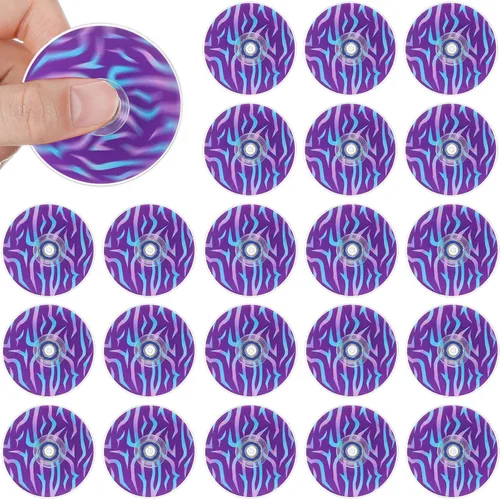 Vista 14 de Sotiff 24 piezas de tortuga verde Fidget Spinners a granel, mini juguetes