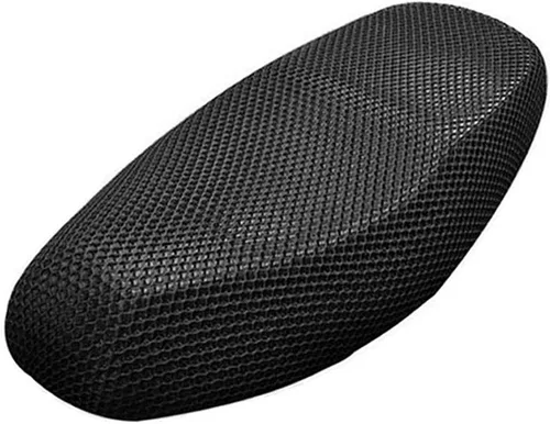 Vista 7 de Funda de asiento AUTUT para motocicleta de malla Rojo