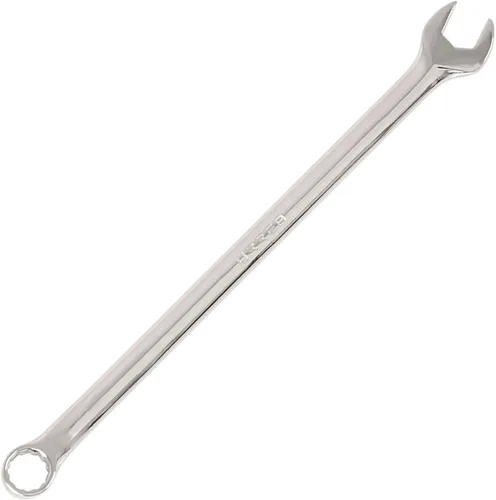 Vista 7 de URREA Llave combinada de 12 puntos, herramienta mecánica extra larga de 0.394 in con alcance extendido y acabado de níquel-cromo, 40.9 fl oz