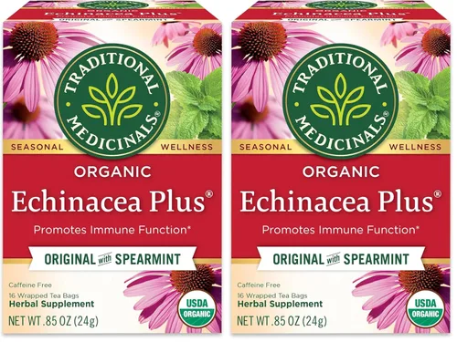 Vista 19 de Traditional Medicinals Té orgánico que respira fácilmente, promueve la salud respiratoria, 16 bolsas de té