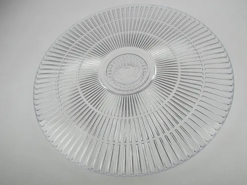 Vista 4 de Soporte para pastel de boda de 6 niveles en forma de cascada transparente (Estilo R600)