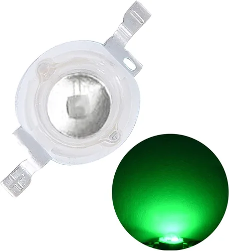 Vista 17 de Paquete de 20 cuentas LED azules de 1 W, bombilla de lámpara de chip LED para luces de escenario LED