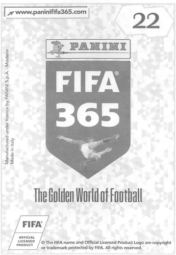 Vista 2 de Pegatinas Panini FIFA 365 2017-18 Fútbol #22 Ganador de la Copa Confederaciones de la FIFA/Parte 1 Oficial Más Pequeño Que Tarjeta Coleccionable