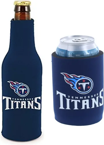 Vista 95 de Soporte aislante para latas y botellas de fútbol americano enfriador de bebidas Huggie (Nueva Orleans (Saints) - Negro) Nueva Orleans (Santos)