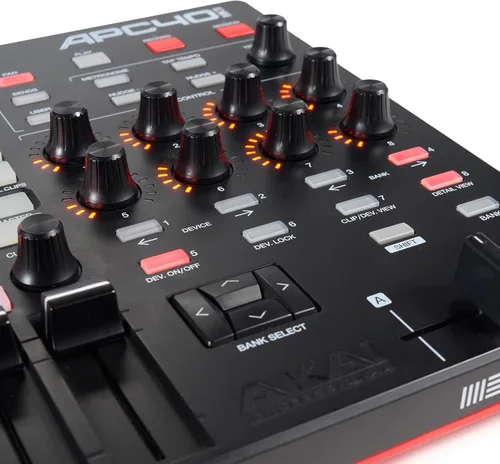 Vista 14 de Consola de sonido Akai Professional APC Mini Regulador digital Ableton Live con descarga de Ableton Live Lite