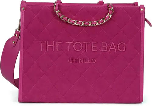 Vista 8 de Bolso de mano para mujer, bolsa satchel con asa superior y correa para el hombro