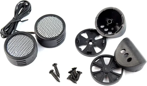 Vista 3 de Paquete de 2 tweeters estéreo estéreo de alta frecuencia de 500 W para coche, crossover XTC-3300
