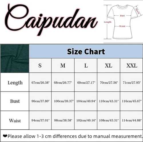 Vista 7 de Camiseta de manga corta con estampado de corazón para mujer, camiseta con estampado de corazón y estampado de corazón
