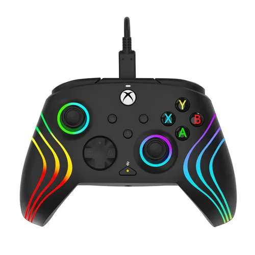 Vista 13 de PDP Afterglow Wave LED Controller for Xbox Series XS Xbox One Windows 1011