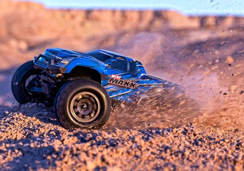 Vista 12 de Traxxas Mini Maxx Brushless 4X4 Monster Truck (azul)