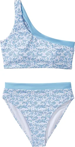 Vista 163 de MOOSLOVER Traje de baño de dos piezas con corte alto y cintura alta para mujer