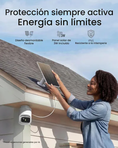Vista 8 de eufy Security eufyCam C37 Kit de 2 cámaras, seguimiento automático