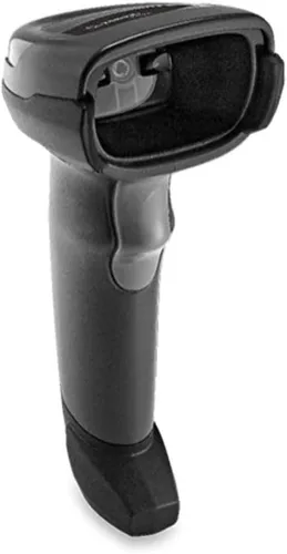 Vista 2 de Zebra DS2208-Series SR Kit de Imagen de Rango Estándar Portátil con Cable, con Soporte y Cable USB Blindado, Negro (DS2208-SR7U2100SGW)