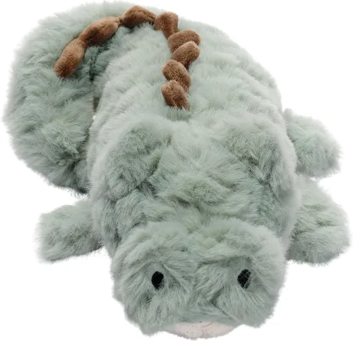 Vista 2 de Lambs & Ivy - Peluche de cocodrilo verde de la historia de la jungla - Juguete de peluche Snappy
