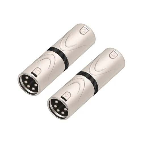 Vista 8 de Adaptador XLR macho a hembra, 3PIN a 5PIN - Divisor de extensión de micrófono de audio DMX