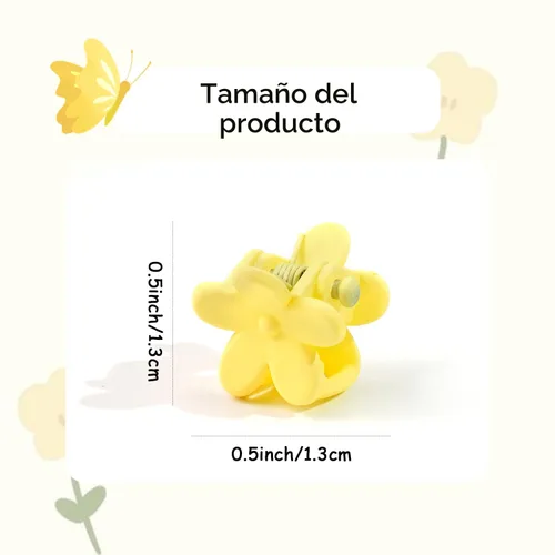 Vista 5 de CÉLLOT 96 piezas de flequillo para el pelo de niñas pequeñas, mini pinzas para el cabello, accesorios para el cabello para niñas, adolescentes