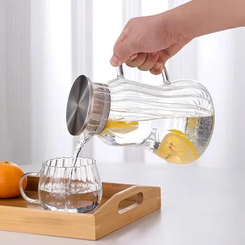 Vista 4 de DOITOOL Paquete de 2 tazas de café de calabaza de vidrio transparente de 12 onzas resistentes al calor con asa para café, té, leche, vasos
