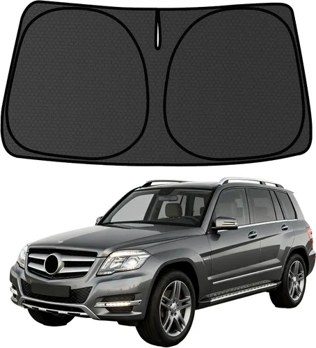 Vista 47 de Parasol para parabrisas A4L 2018-2025, ajuste personalizado, plegable, visera solar 400D, protector retráctil para automóvil, bloquea los rayos UV