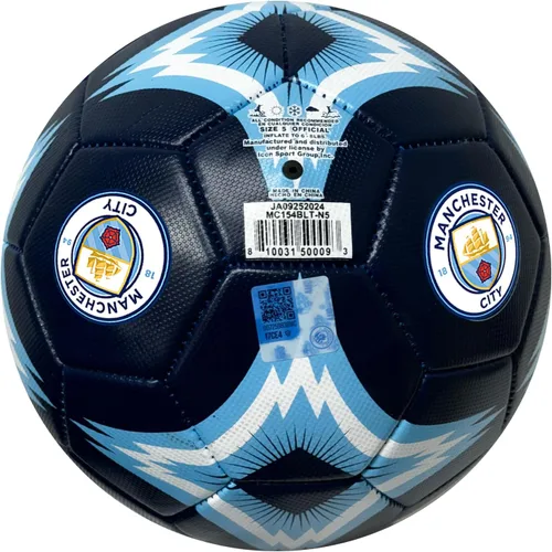 Vista 4 de Icon Sports Balón de fútbol del Manchester City para todas las edades, tamaño 5, 4 y 2, pelota de Man City con licencia