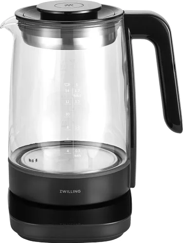 Vista 7 de Tetera de vidrio ZWILLING Enfinigy, tetera de té, color negro