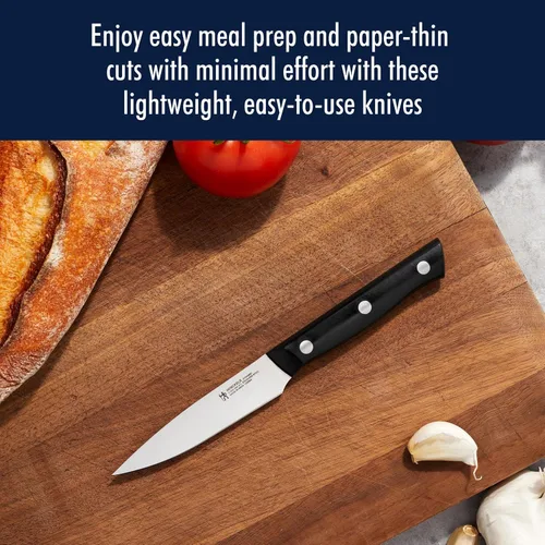 Vista 6 de HENCKELS Dynamic Razor-Sharp - Juego de cuchillos de 20 piezas, cuchillo de chef, cuchillo de pan, cuchillo de carne, diseño alemán informado por