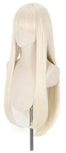 Vista 4 de ALREMO HUANGXING - Kakegurui Compulsive Gambler Yomotsuki Runa Long Wig Cosplay Costume Heat Resistant Synthetic Hair Women Party Role Play Wigs