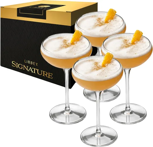 Vista 14 de Libbey Capone Speakeasy Coupe - Vasos de cóctel (4 unidades)