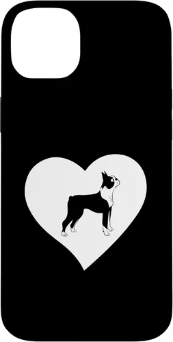 Vista 15 de Boston Terrier Heart Funny Boston Bull Terrier Pet Dog Lover Case for iPhone 17